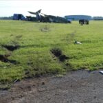 Tire Marks Off The Runway