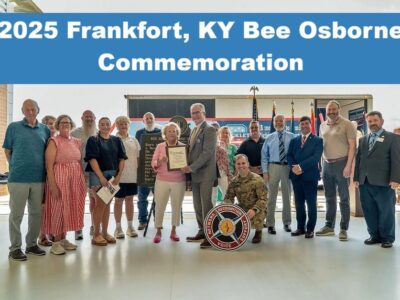 2025 Frankfort, KY Bee Osborne Commemoration