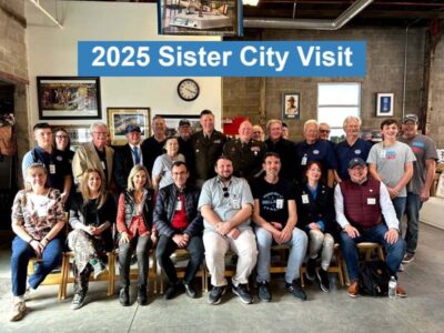 People from Orleans, France, McConnell AFB, and Bleckley Foundation